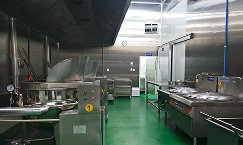 成都剧好吃食品有限公司厂房装修工程案例